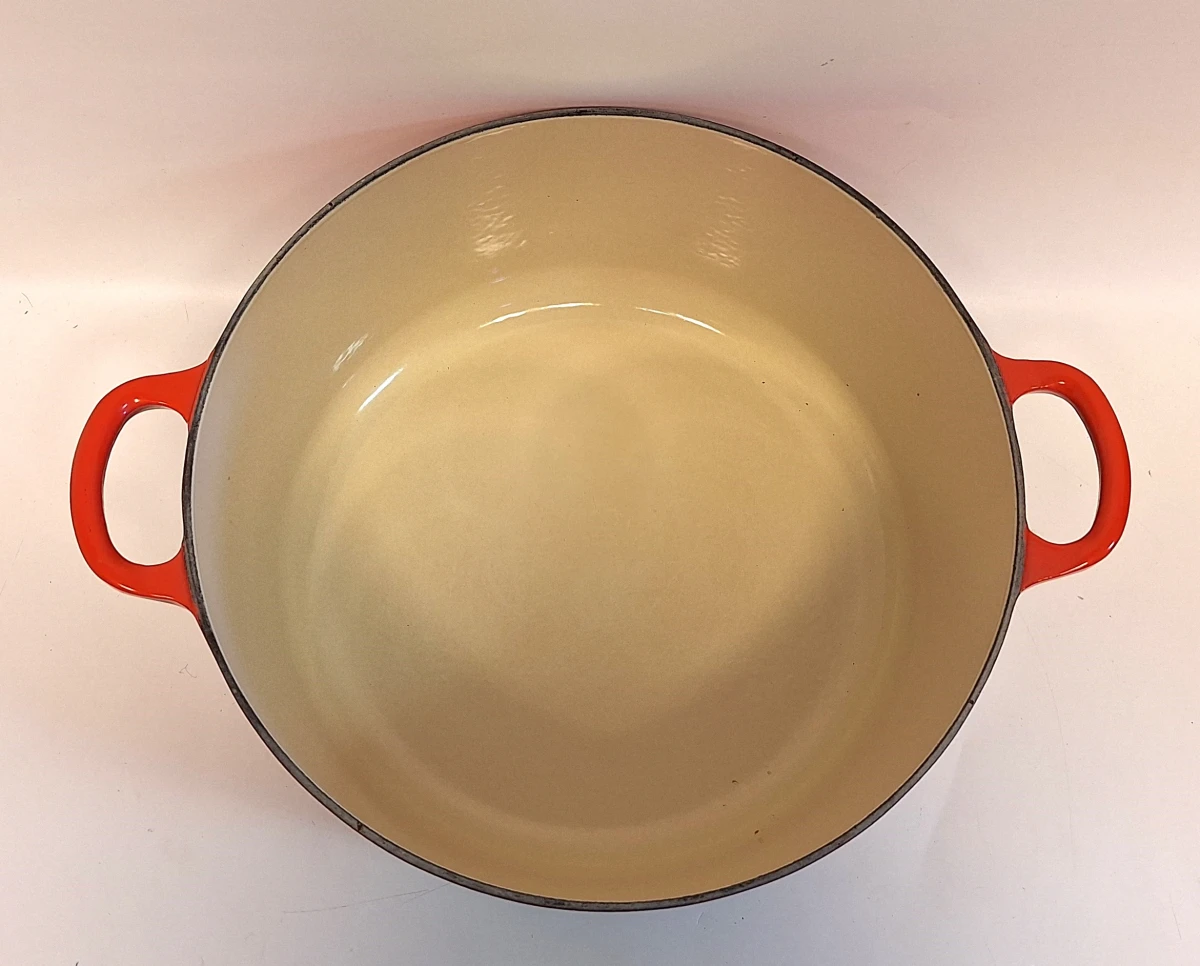 Rode Le Creuset braadpan gietijzer 28 cm - foto 10