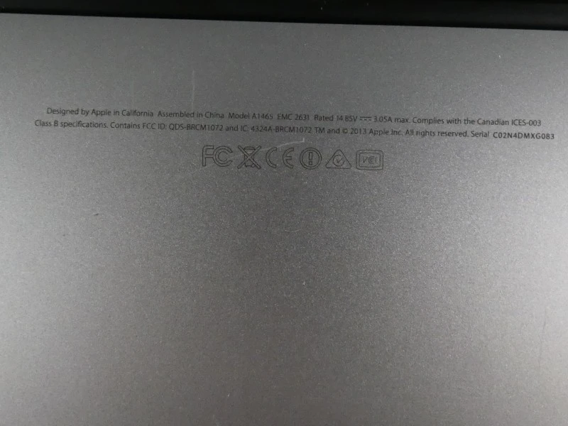 Apple MacBook Air 11" (begin 2014) – Core i5 1,4 GHz - foto 9