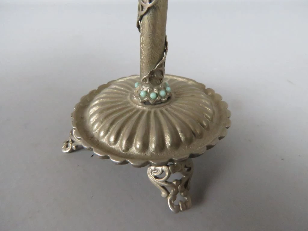 Vintage sieradenhouder met parelornamenten