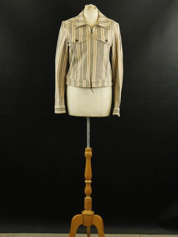 Burberry London - jeansjasje met Burberry patroon (gestreepte uitvoering) - foto 4