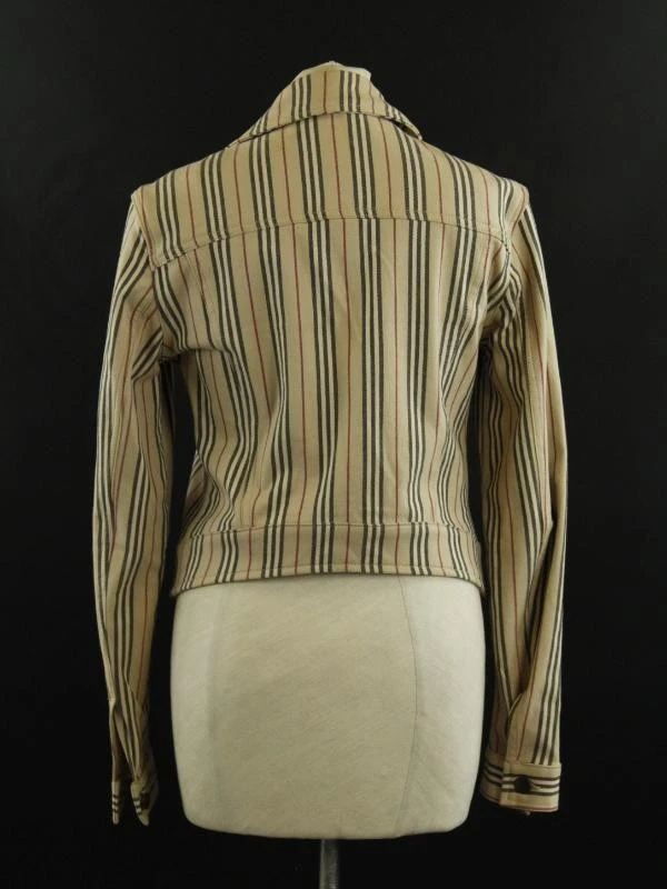 Burberry London - jeansjasje met Burberry patroon (gestreepte uitvoering) - foto 7