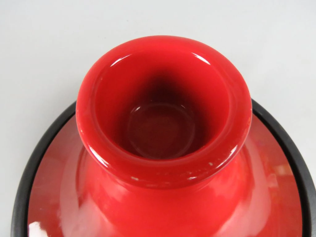 Le Creuset tajine rood met zwarte schaal - foto 6