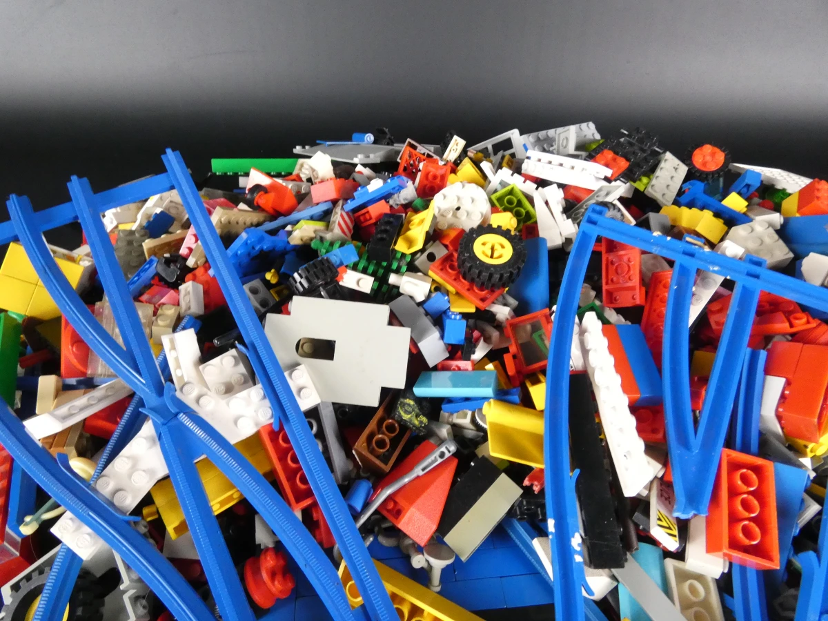Vintage lot losse Lego bouwstenen - foto 4