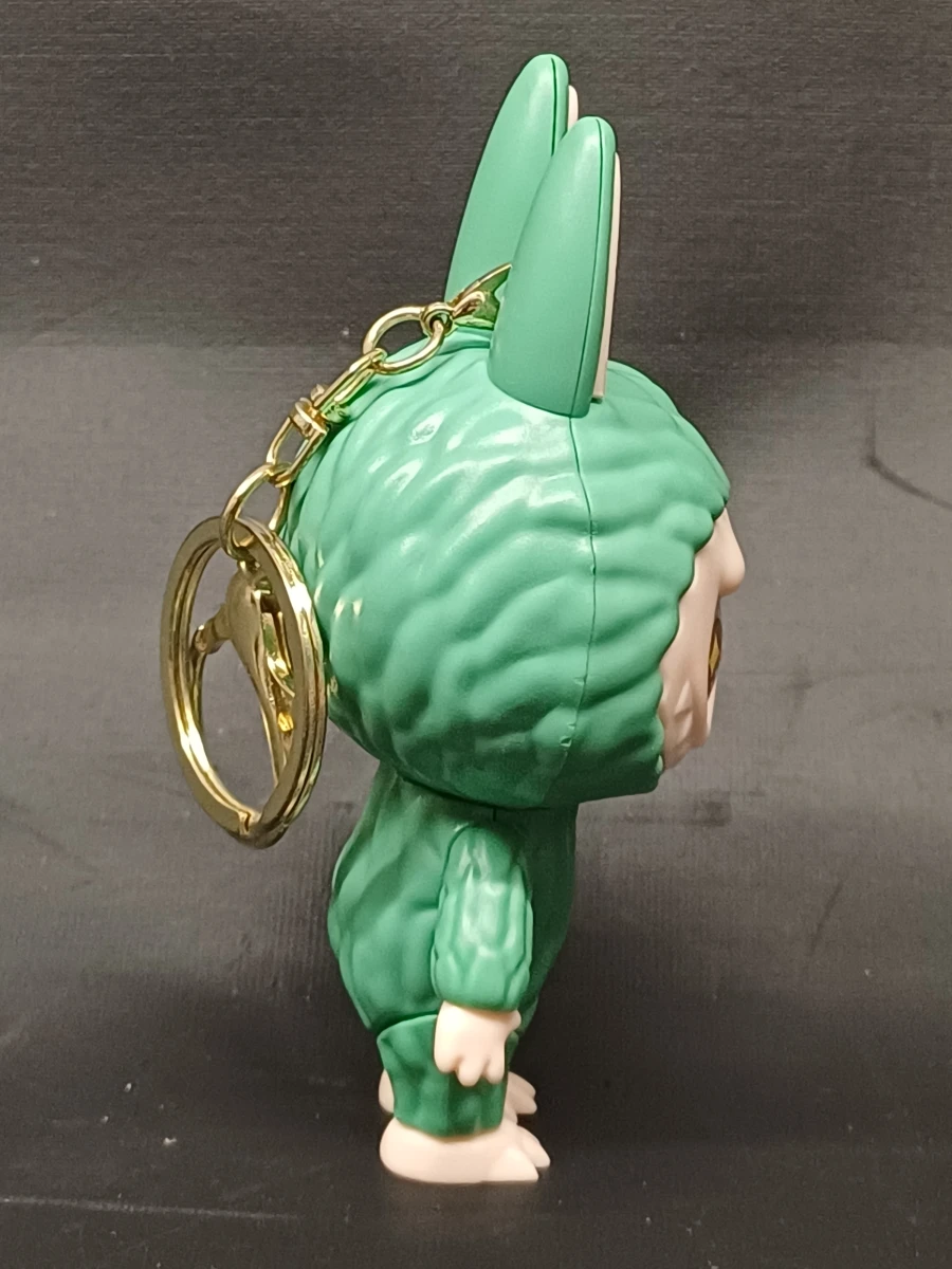Groene konijn figuur sleutelhanger - foto 4