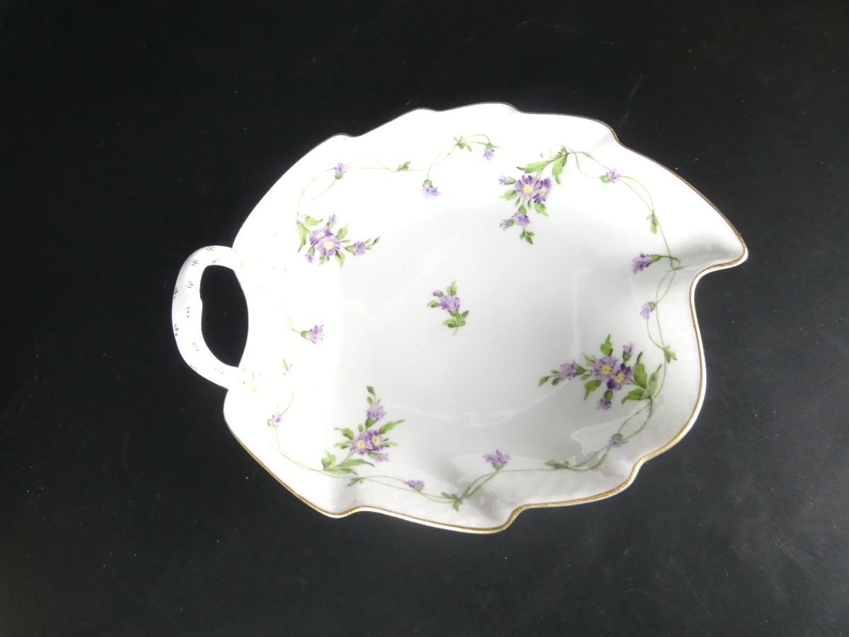 Set van 4 decoratieve porseleinen schaaltjes en doosjes - foto 3