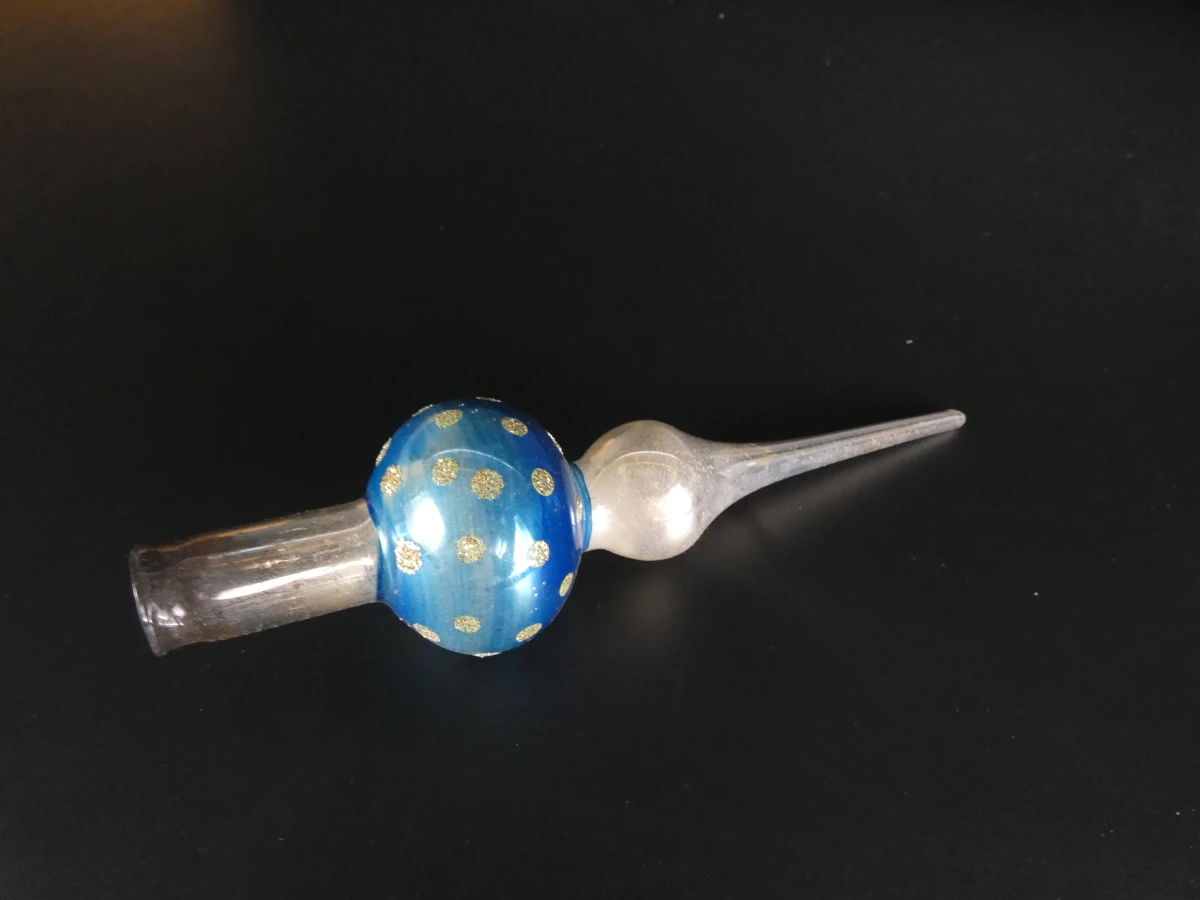 Set vintage kerstballen en piek in dozen - foto 28