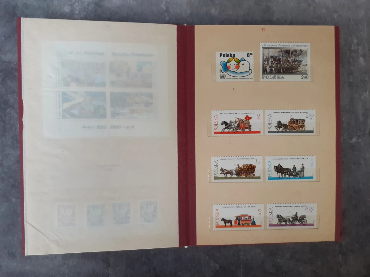 Boek: Znaczki Pocztowe PRL 1980–1981 / Poolse Postzegels Volksrepubliek Polen 1980–1981 - foto 5