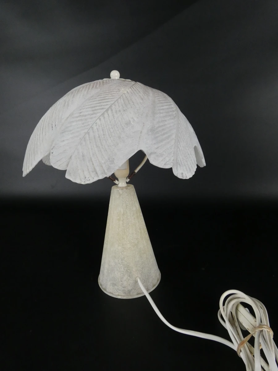 Vintage wit Murano-glas tafellampen - foto 11