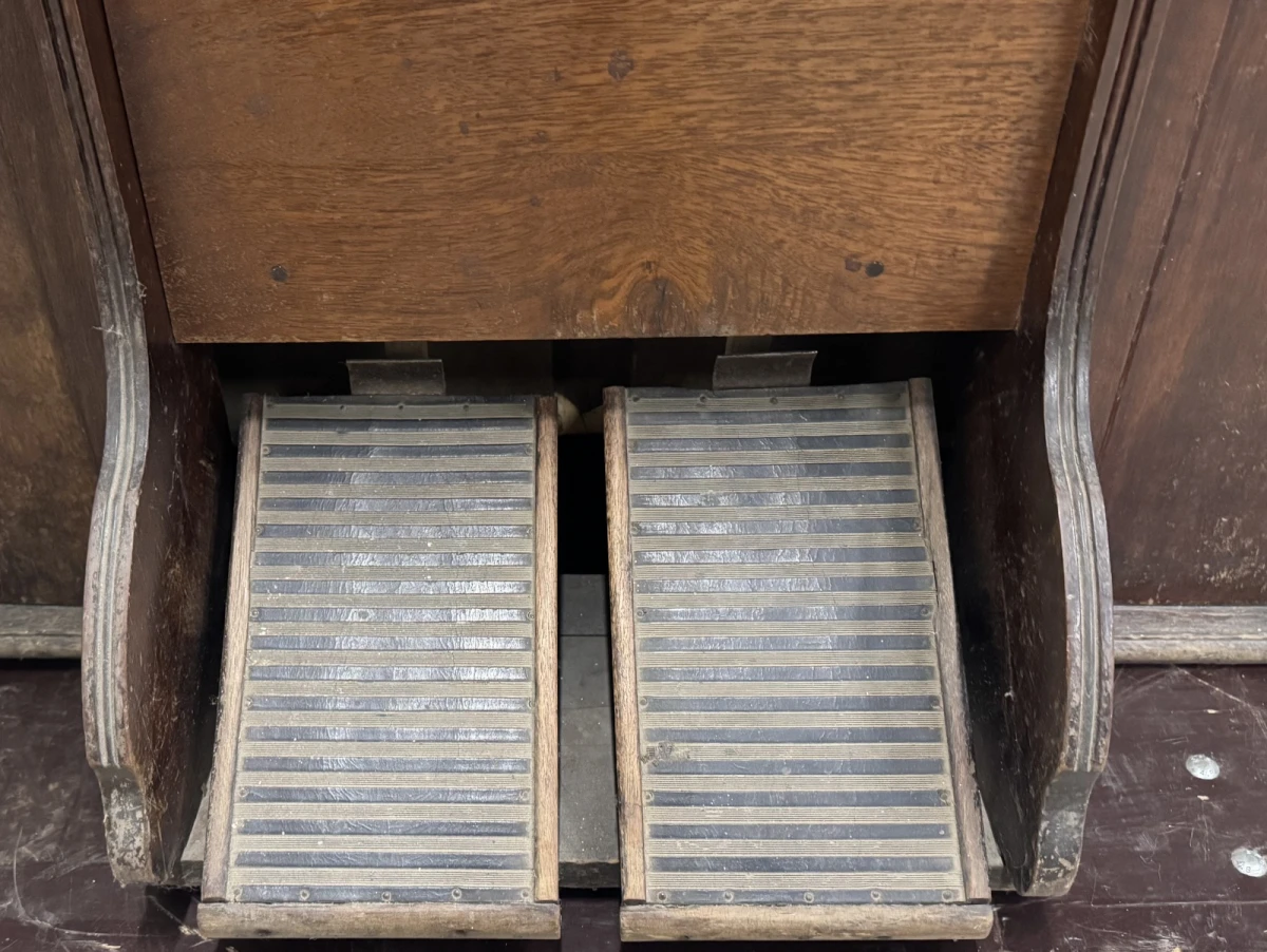 Antiek harmonium – rijk gedecoreerd - foto 6