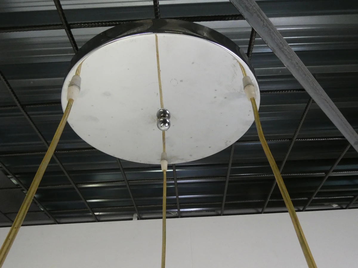 Luxe ETH Goccia 3-Lichts Druppelhanglamp – Chroom - foto 10