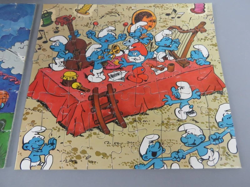 Vintage ASS puzzelset - Fest der Schlümpfe - foto 6