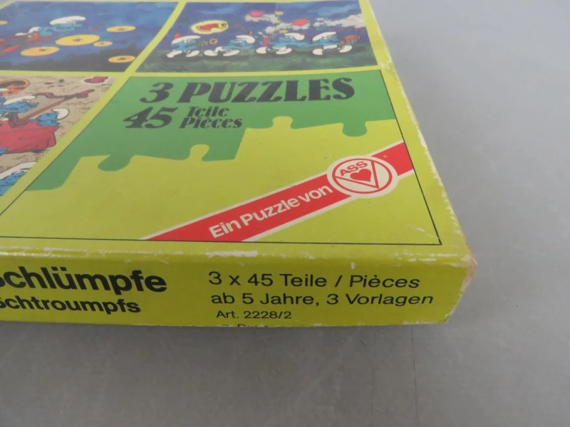 Vintage ASS puzzelset - Fest der Schlümpfe - foto 5