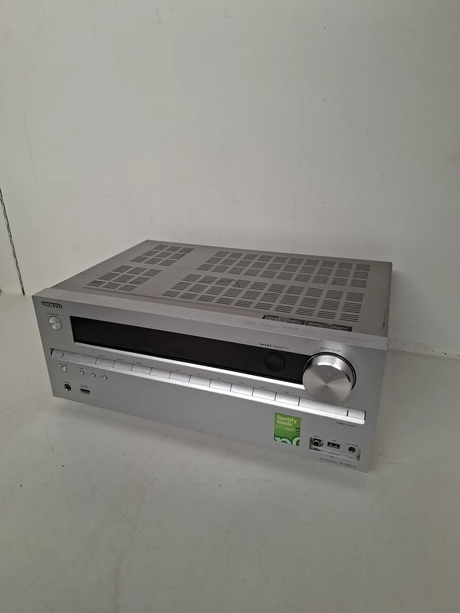 Onkyo TX-NR515 Zilver – Krachtige 7.2 Netwerk AV-Receiver (4K / 3D / Spotify) - foto 1