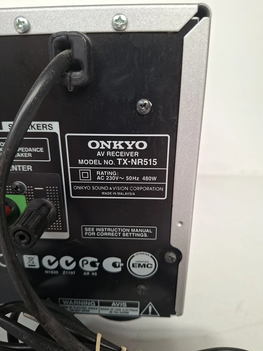 Onkyo TX-NR515 Zilver – Krachtige 7.2 Netwerk AV-Receiver (4K / 3D / Spotify) - foto 3