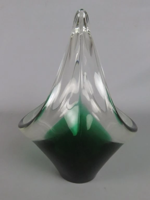 Decoratief glasobject met groene accenten - foto 2