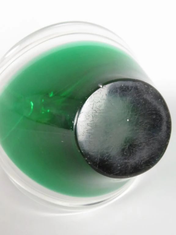 Decoratief glasobject met groene accenten - foto 4
