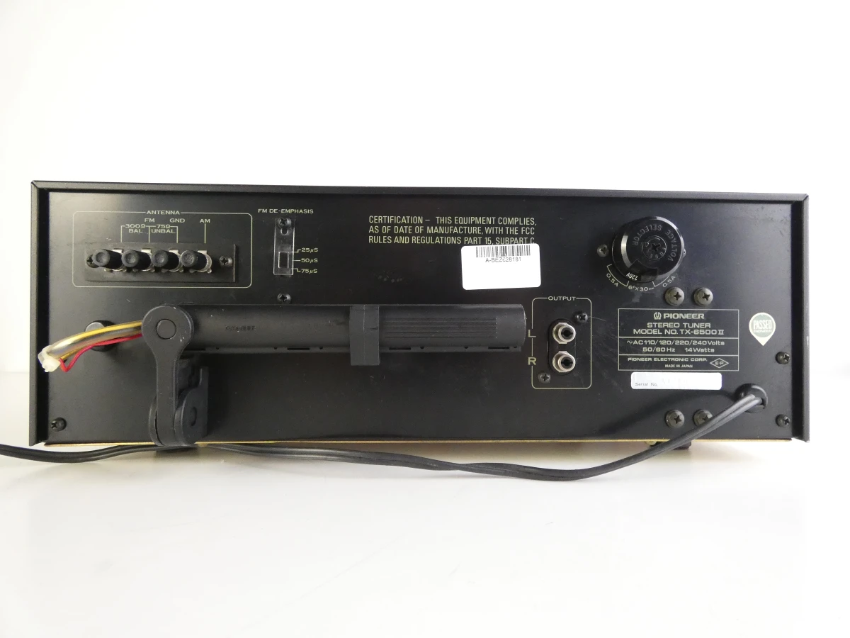 Pioneer stereo tuner TX-6500 II vintage - foto 7
