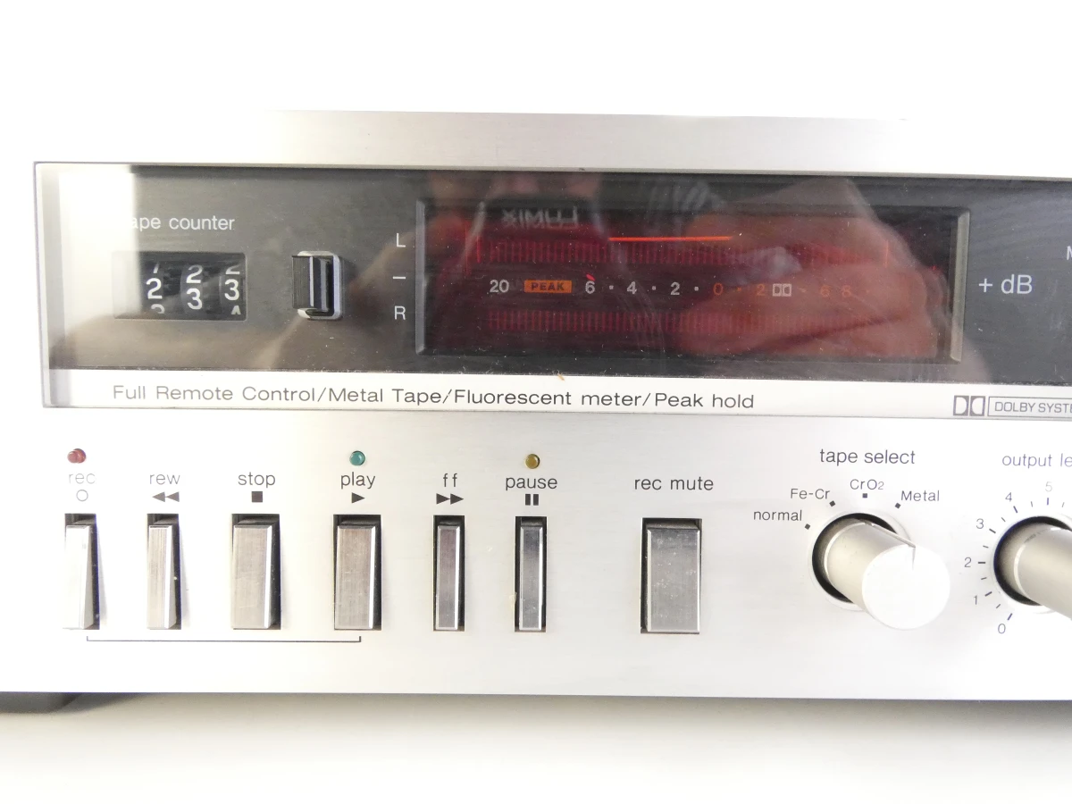 Technics RS-M45 cassette deck vintage speler - foto 3