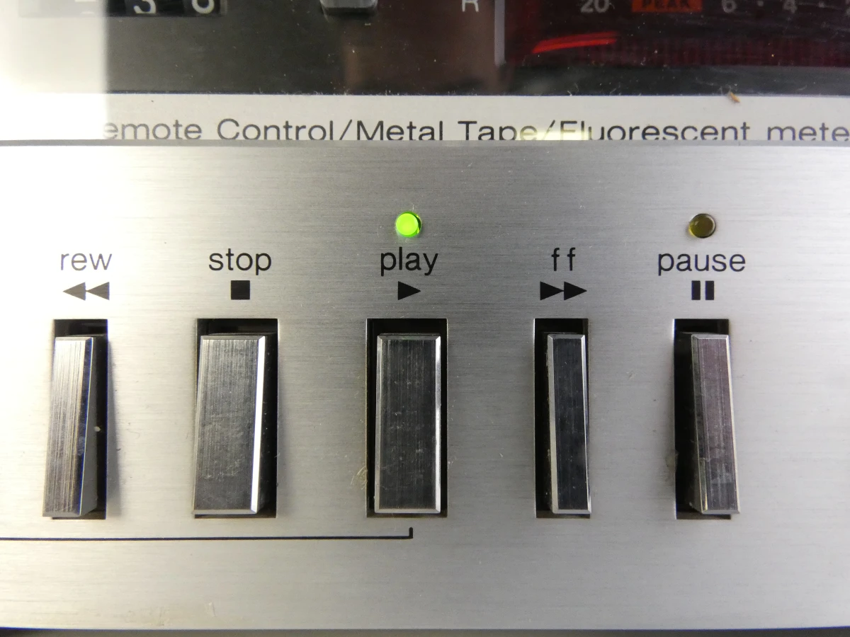 Technics RS-M45 cassette deck vintage speler - foto 5
