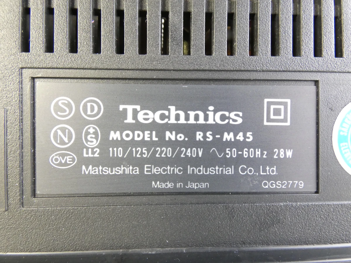 Technics RS-M45 cassette deck vintage speler - foto 13