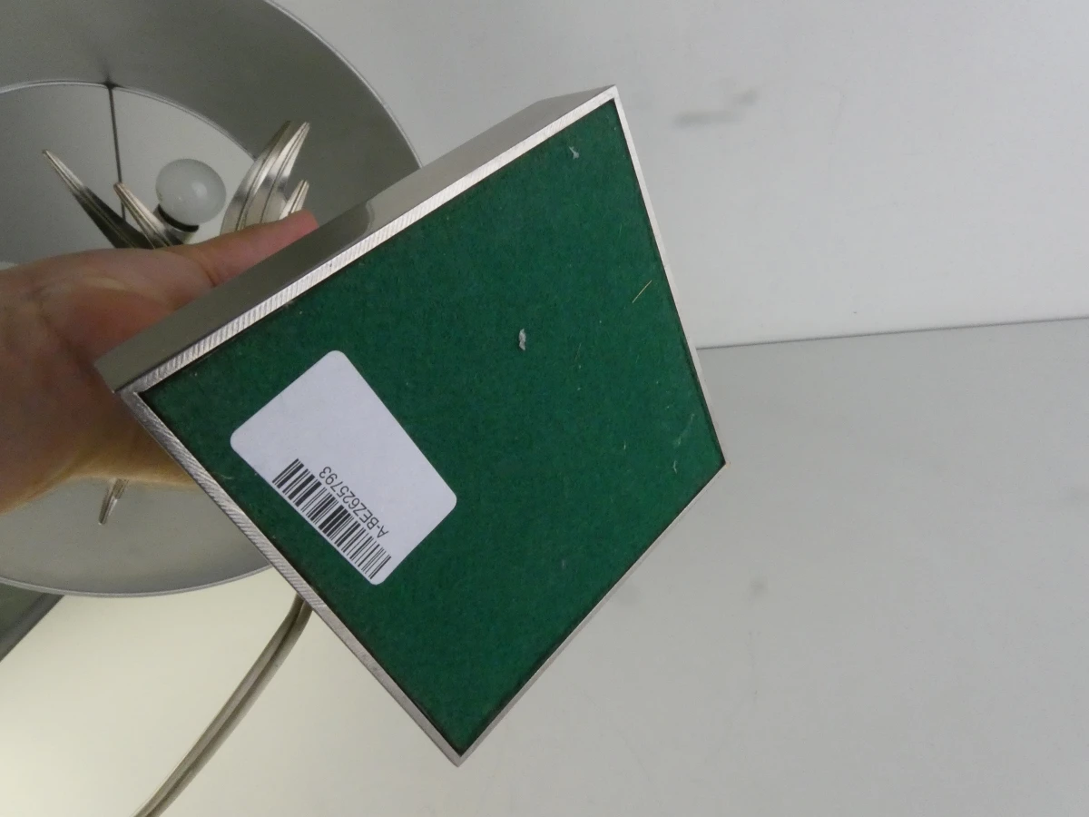 Maison Charles-stijl tafellamp in zilveren en zwarte kleur - foto 8