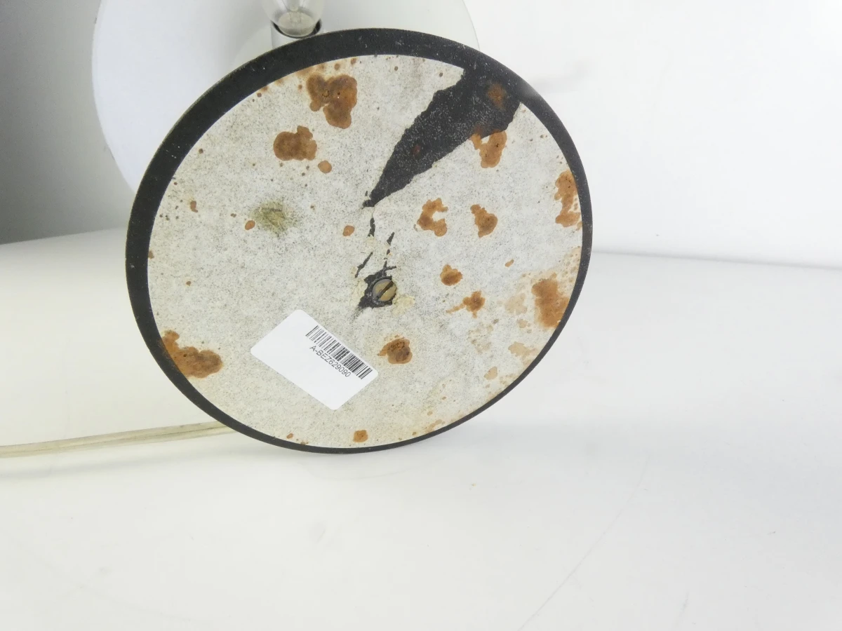 Tijdloos Deens Design (Jo Hammerborg Stijl!) bureaulamp met metalen voet - foto 11