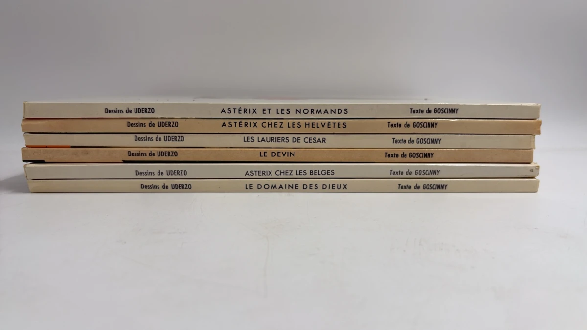 6 Asterix strips in het Frans - harde kaft - foto 4