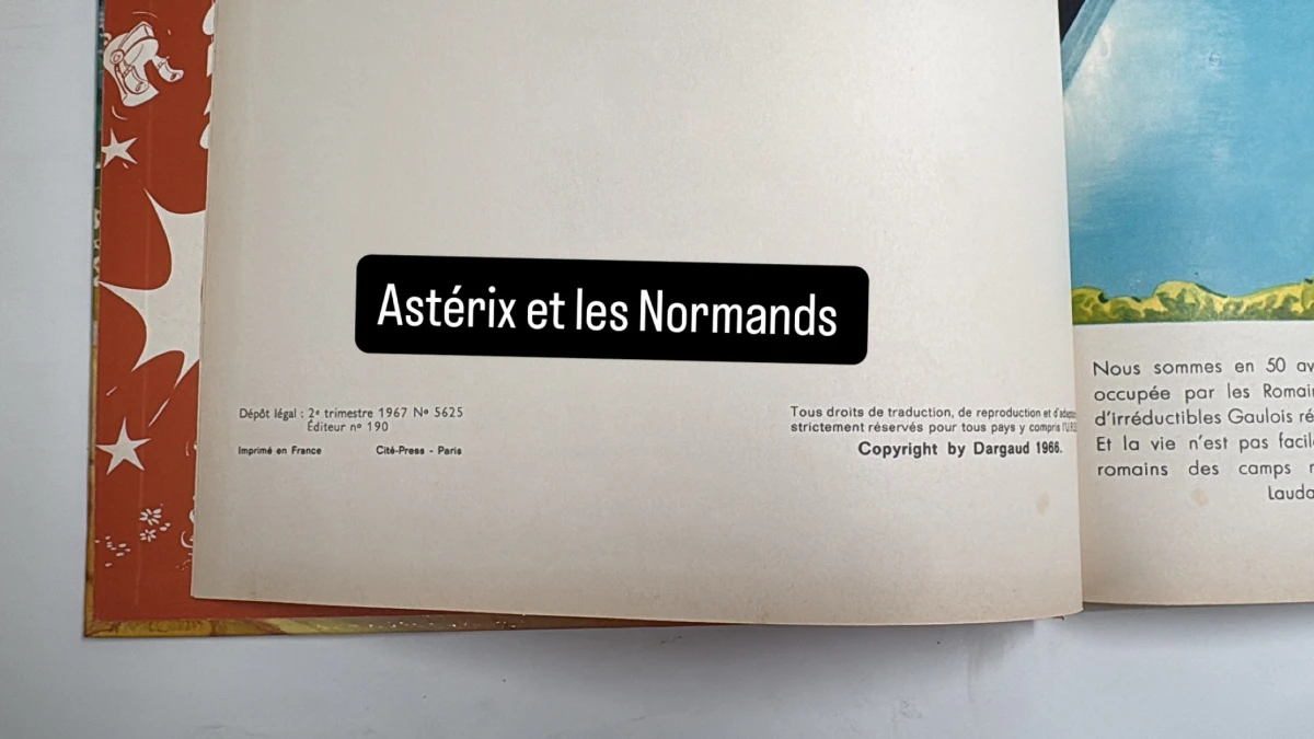 6 Asterix strips in het Frans - harde kaft - foto 3
