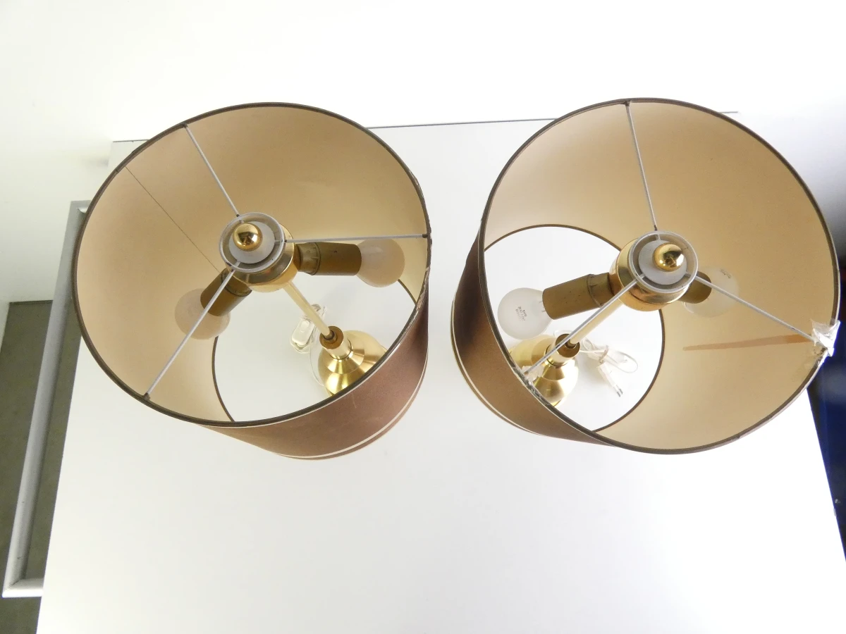 Set twee lampen Hollywood Regency-stijl - foto 4