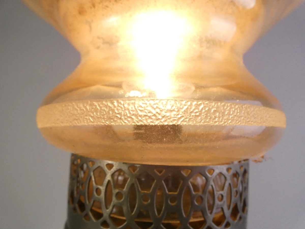 Vintage decoratieve tafellamp in Capodimonte-stijl - foto 6