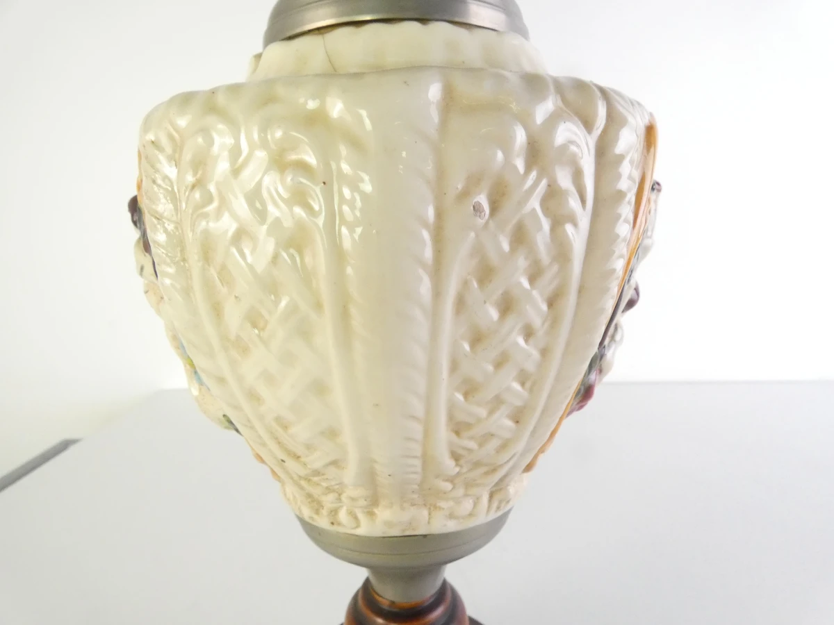 Vintage decoratieve tafellamp in Capodimonte-stijl - foto 13