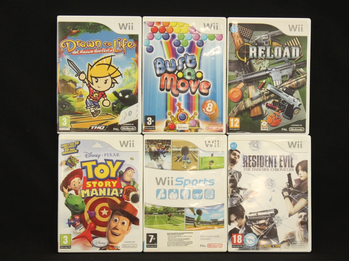 Set van 20 Wii-spellen - foto 3