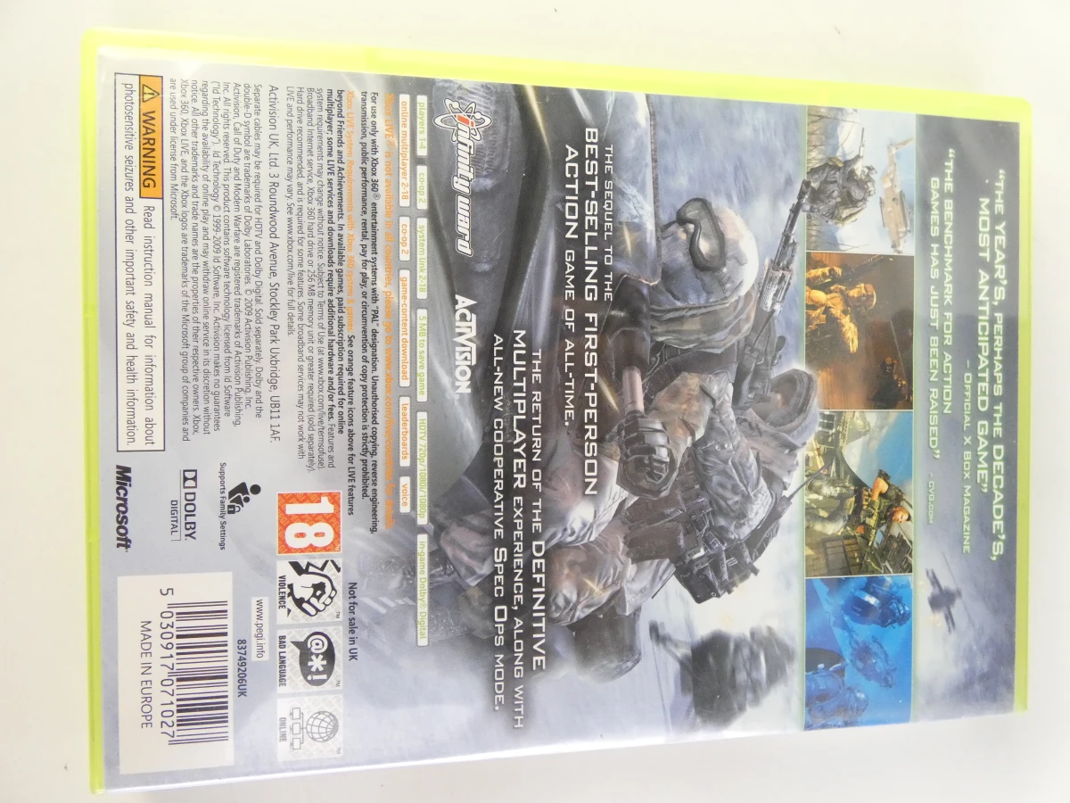 Gelimiteerde Xbox 360 console met controller en Elite Call of Duty: Modern Warfare 2 Limited Edition - foto 16