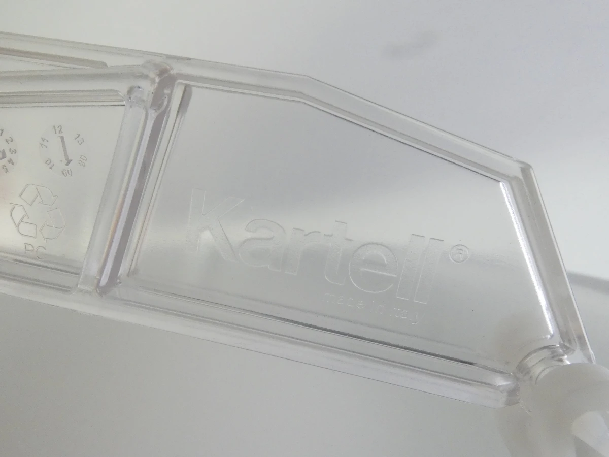 UFO-vormige Hanglamp Kartell met oranje neonbuis - foto 15