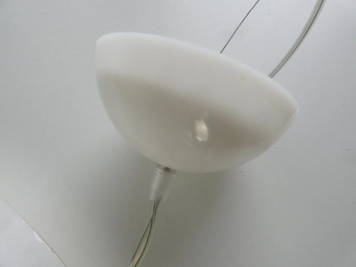UFO-vormige Hanglamp Kartell met oranje neonbuis - foto 20