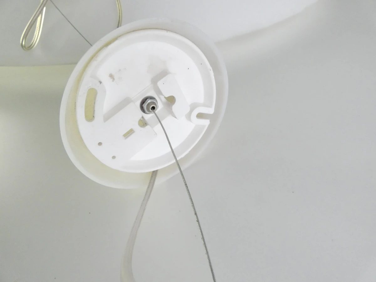 UFO-vormige Hanglamp Kartell met oranje neonbuis - foto 21