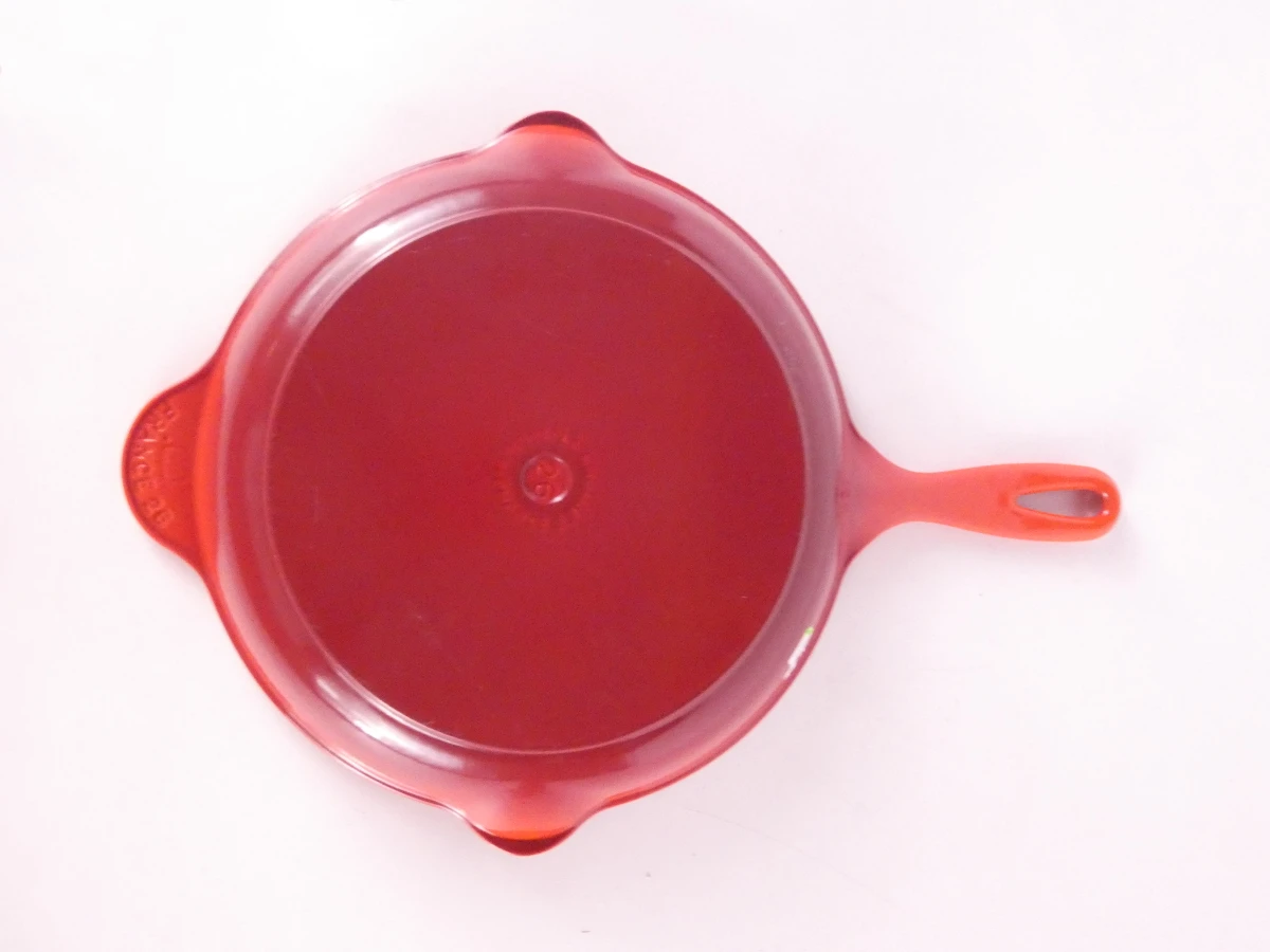 Le Creuset gietijzeren grillpan oranje 26 cm - foto 3