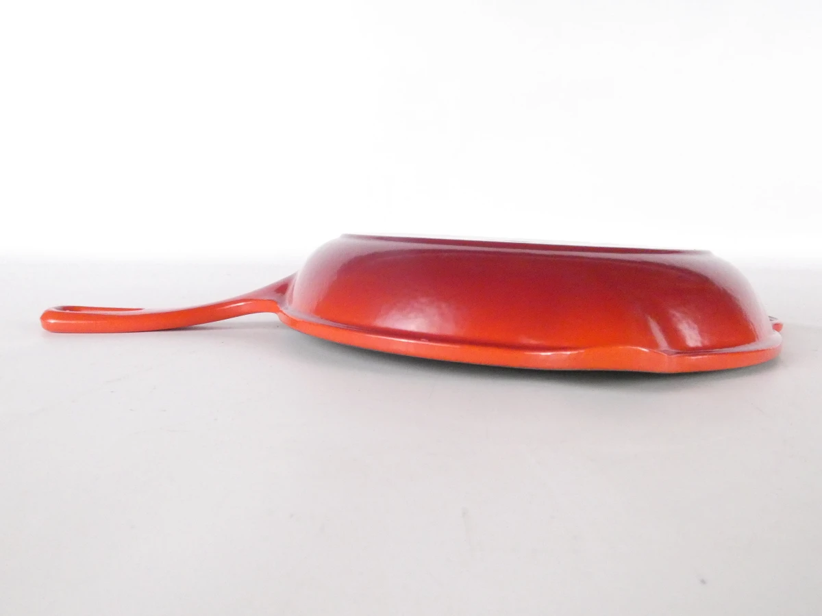 Le Creuset gietijzeren grillpan oranje 26 cm - foto 6