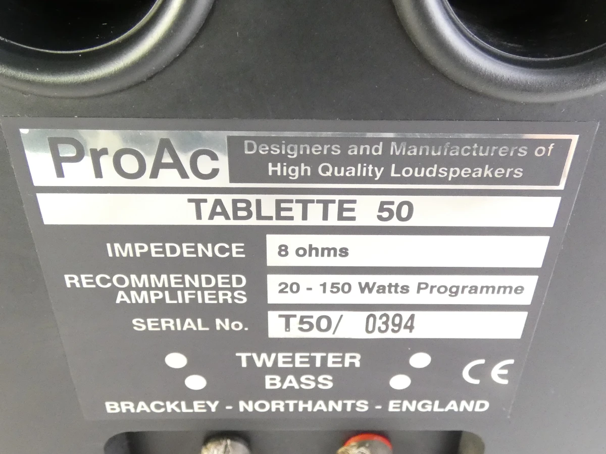 Set ProAc Tablette 50 luidsprekers in hout - foto 9