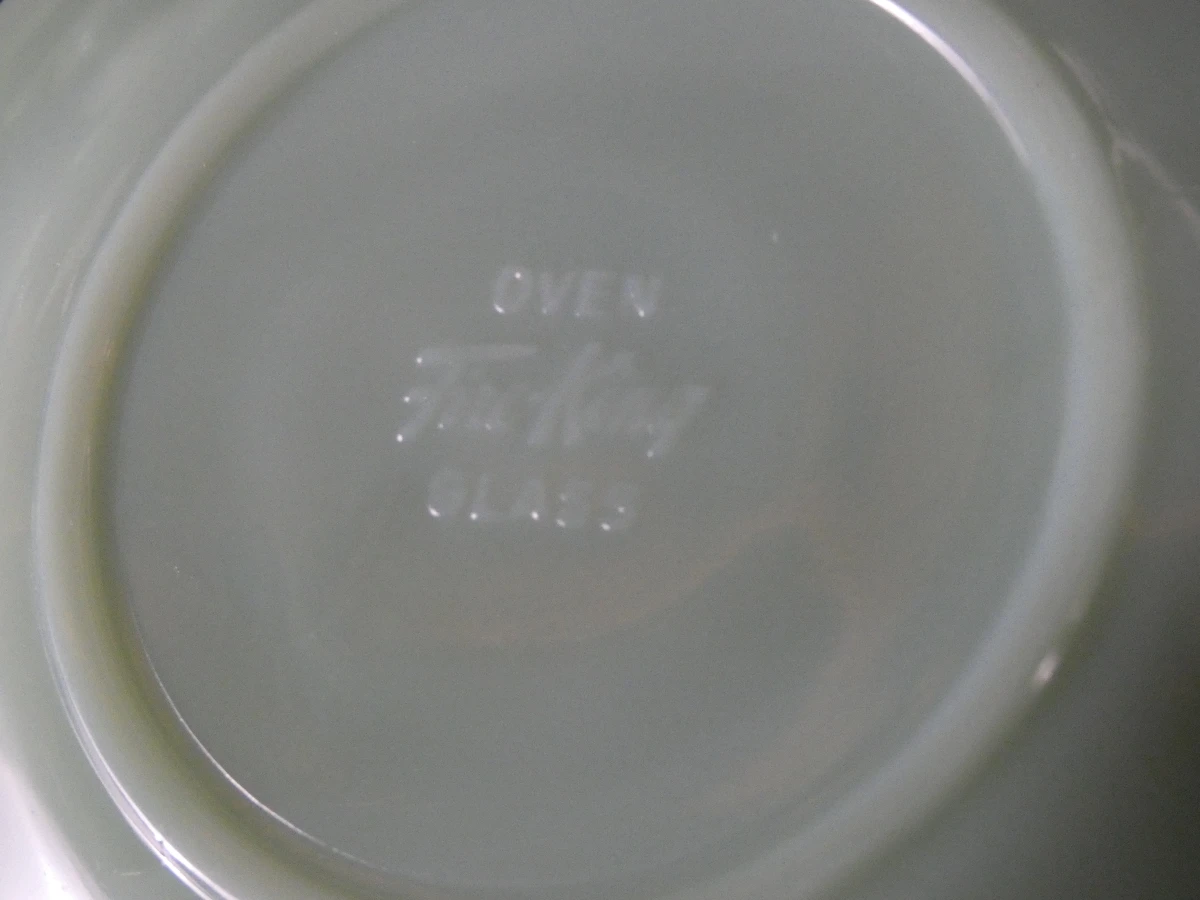 Vintage Fire-King Jadeite koffie- en theeservies – Made in USA - foto 6