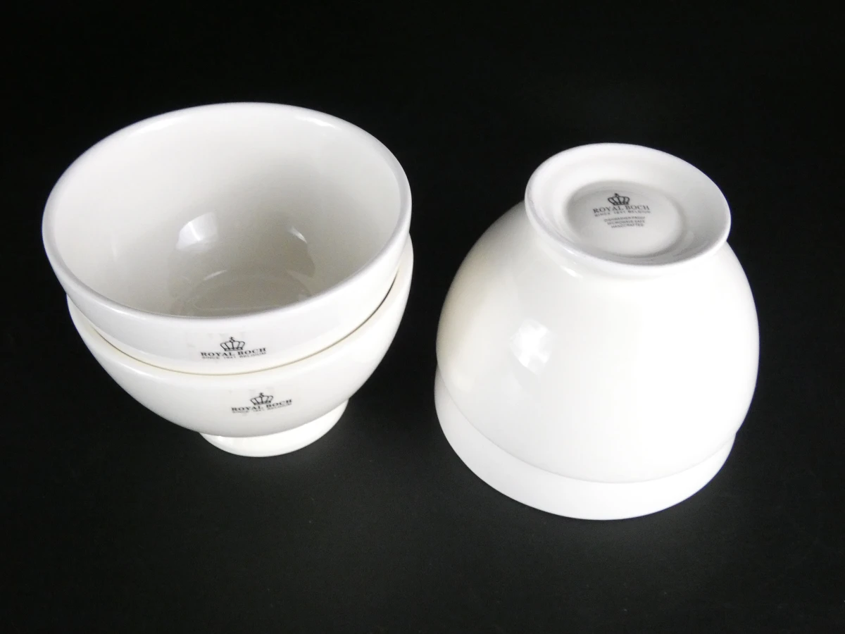 Royal Boch wit servies set met borden, kommen en lepels - foto 9