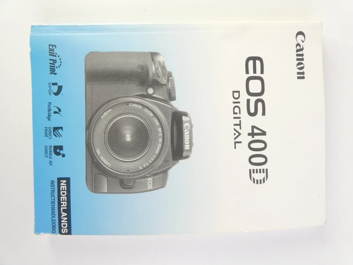 Canon EOS 400D digitale spiegelreflexcamera met accessoires - foto 2