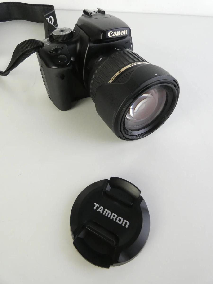 Canon EOS 400D digitale spiegelreflexcamera met accessoires - foto 3