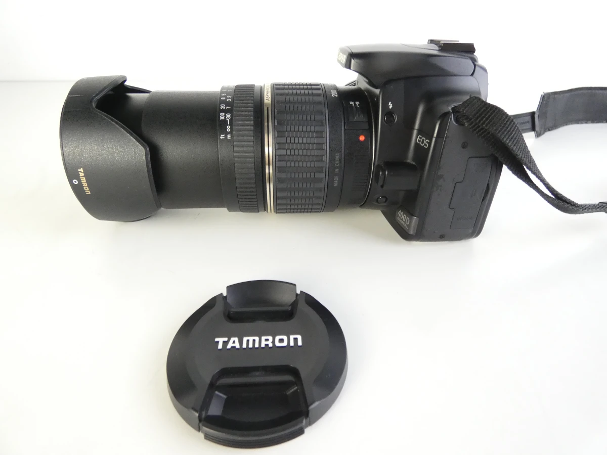 Canon EOS 400D digitale spiegelreflexcamera met accessoires - foto 4