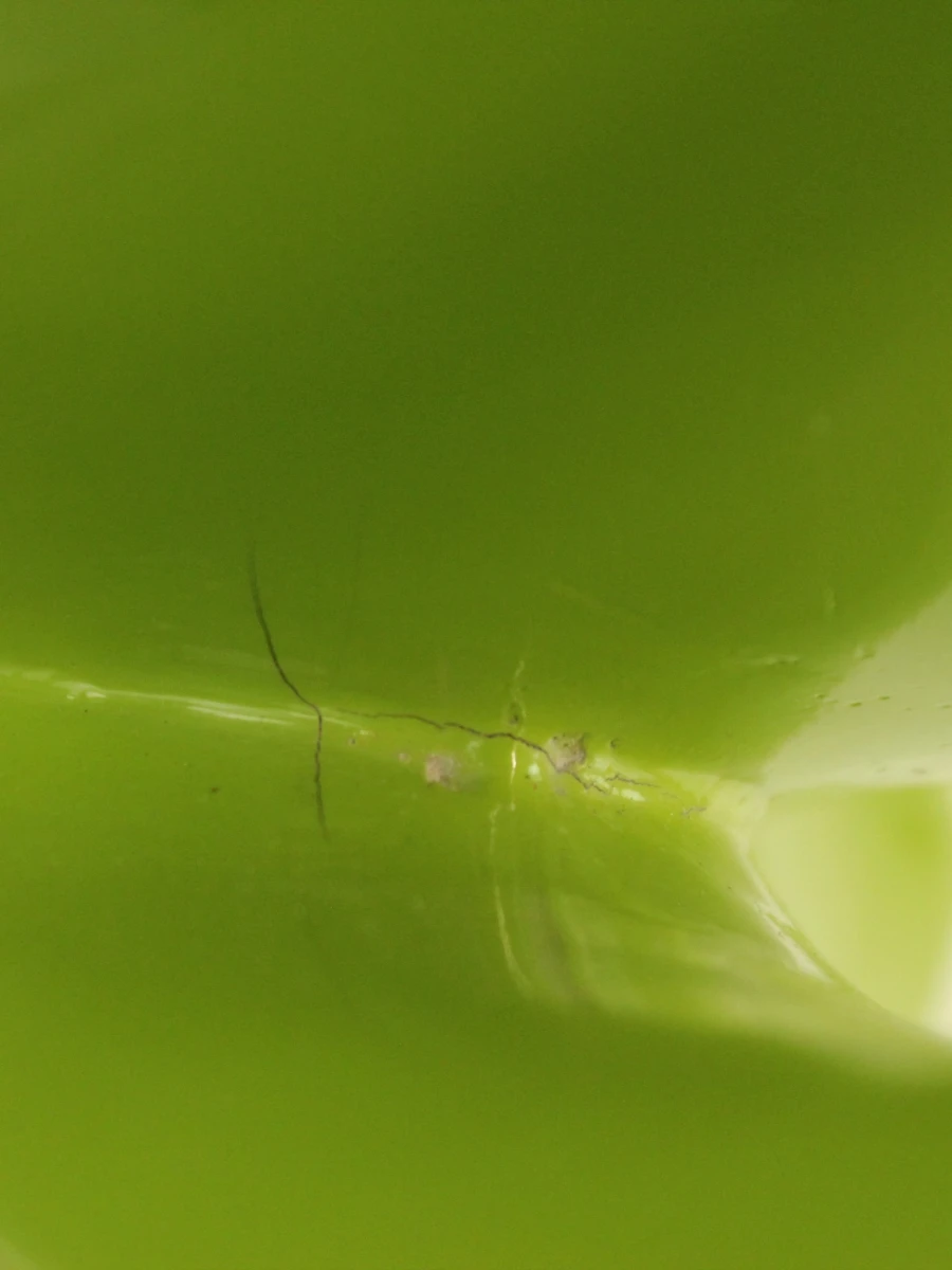 Xl Groene slak uit hars - foto 8