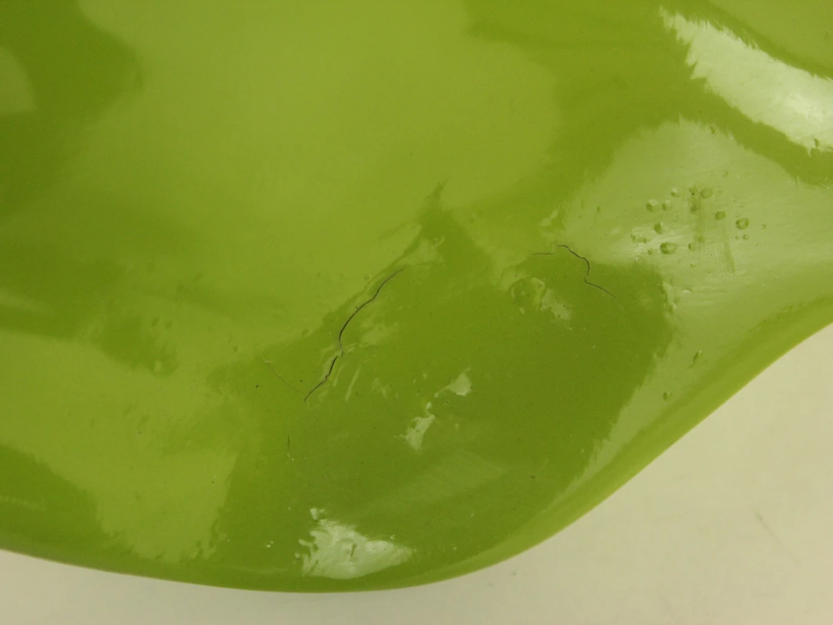 Xl Groene slak uit hars - foto 9