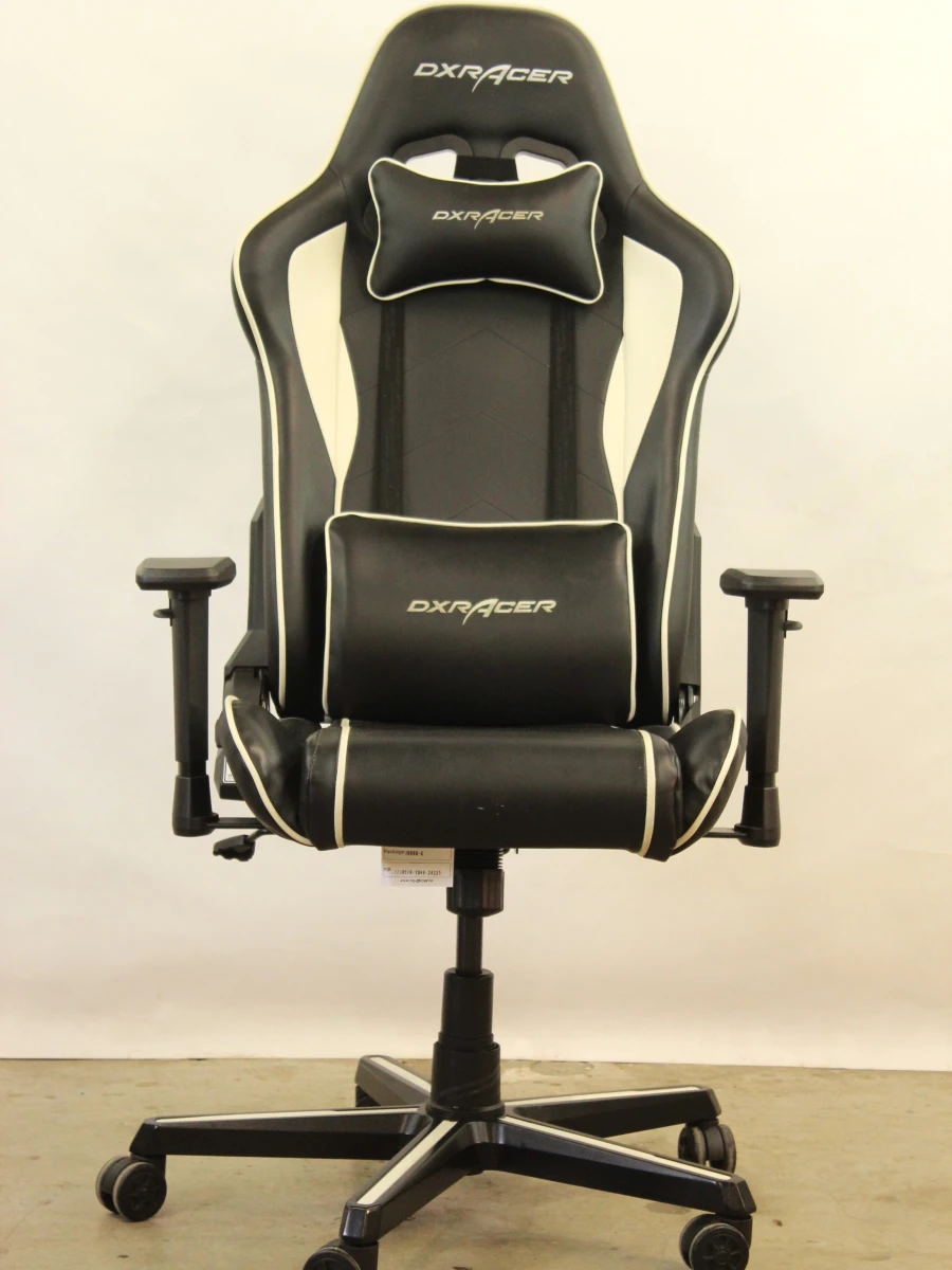 DXRacer Prince P08 gamingstoel zwart-wit - foto 6