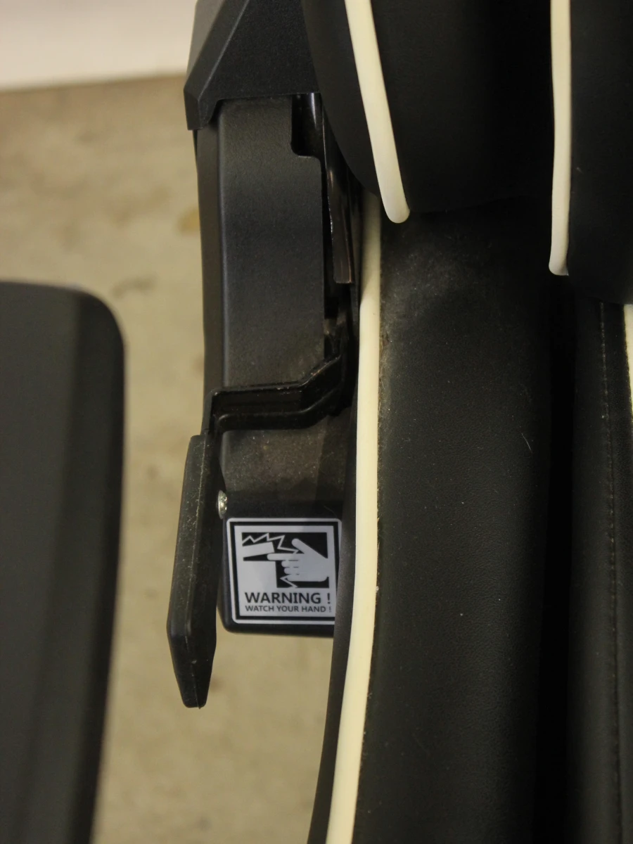 DXRacer Prince P08 gamingstoel zwart-wit - foto 8