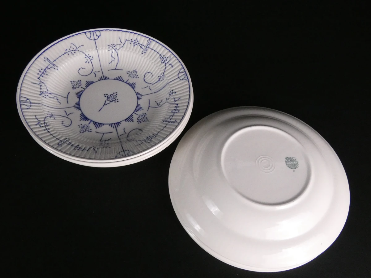 Vintage Boch La Louvière servies set met koffiepot en kopjes - foto 8