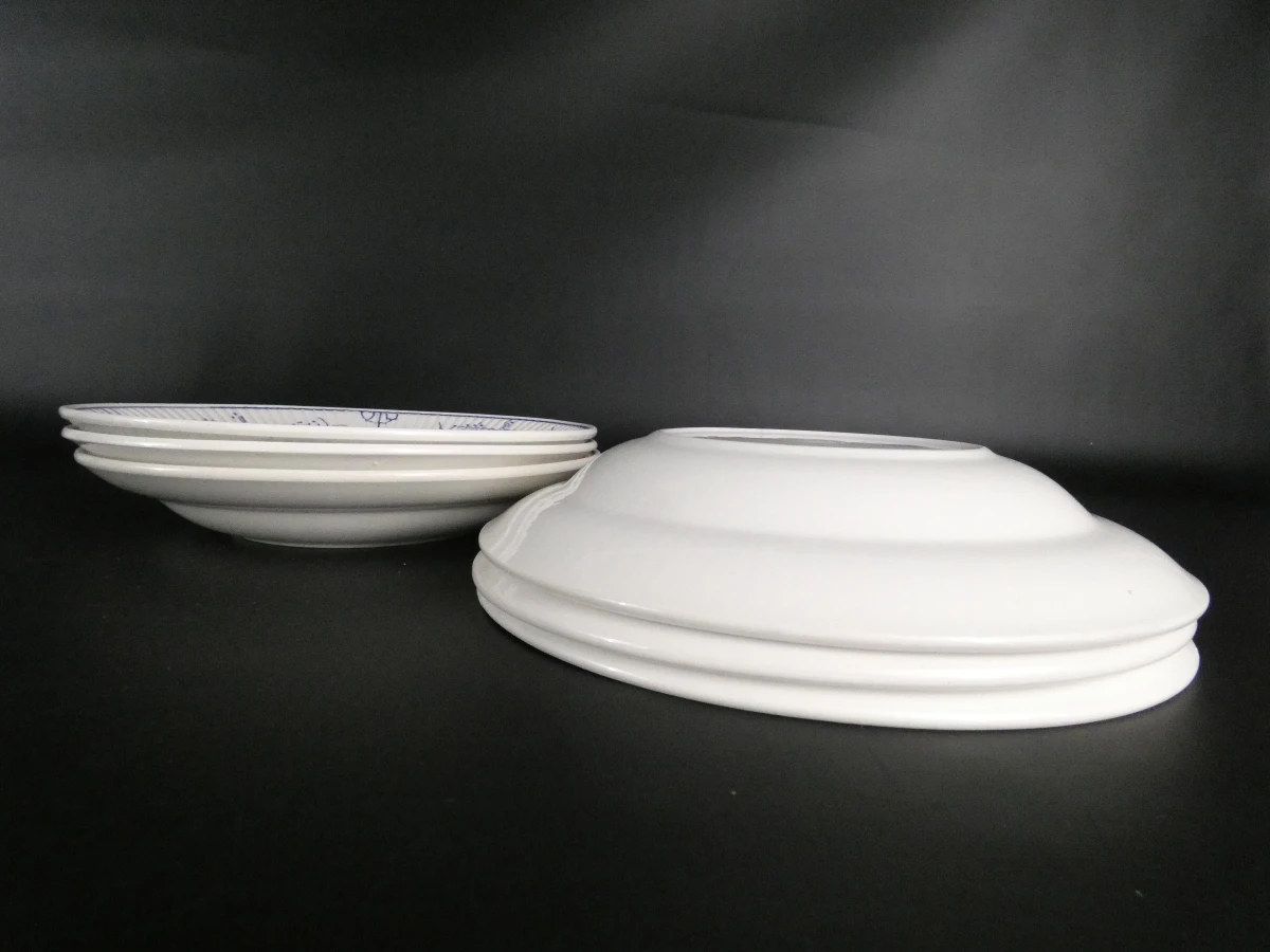 Vintage Boch La Louvière servies set met koffiepot en kopjes - foto 9